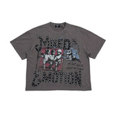 MIXED EMOTIONS MEN'S OVERSIZE GREY FRIENDS T-SHIRT