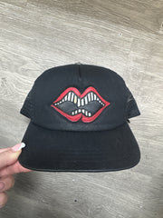Chrome Hearts Black Matty Boy Chomper Patch Hat