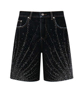 Birth Of Royal Child Starlight Black Denim Shorts