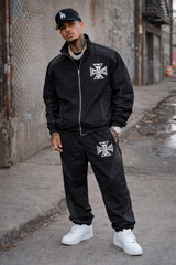 MIXED EMOTION NYLON SET BLACK