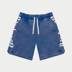 Godspeed 'Courtside' Royal Blue Washed Shorts