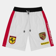 Godspeed 'GRC M.O.' White & Red Shorts