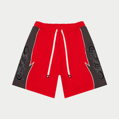 Godspeed 'Halftime' Red Graphite Shorts