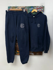 Eric Emanuel Navy Swarovski Sweatsuit