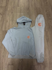 Eric Emanuel Baby Blue Orange Sweatsuit