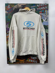Balenciaga White Surfer (1) Hoodie
