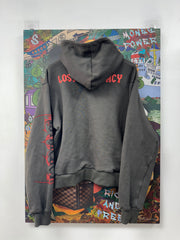 Lost Intricacy Grey Liberty Zip Up