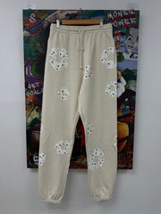 Denim Tears Rhinestone Sweats Cream New Medium With Tags