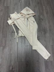 Body By Raven Essentials Cream Sweatsuit