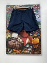 Louis Vuitton Navy Monogram Swim Trunks
