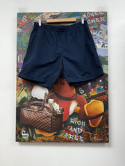 Louis Vuitton Navy Monogram Swim Trunks