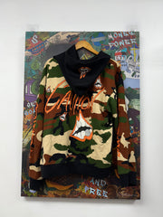 Chrome Hearts Matty Boy Camo Caution Hoodie