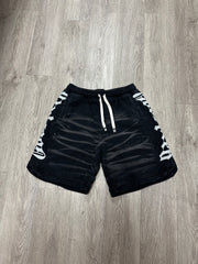 Godspeed Courtside Shorts Black Tie Dye