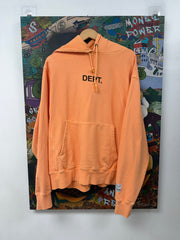 Gallery Dept Orange Black Classic Hoodie