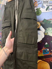 Rick Owens Olive Bosco Cargo Pants