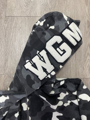 BAPE Black Cream GID Shark Zip Up Hoodie