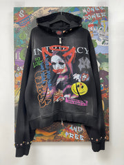 Lost Intricacy Black Paper Magazine Zip Up