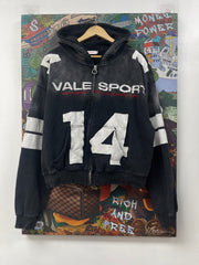 Vale Black Wash 14 Zip Up