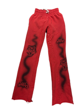 LOST INTRICACY Solar Red Sweatpants