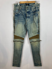 Amiri MX2 Light Wash Yellow Patch