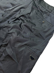 Prada Navy Nylon Shorts