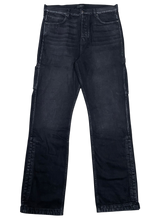 Amiri Cargo Flare Black Jeans