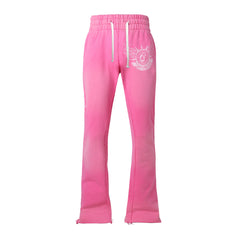 Lost Intricacy Flare Pink Sweats