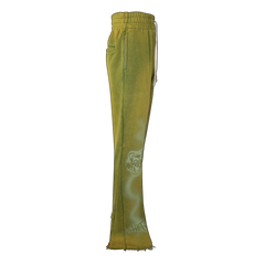 Lost Intricacy Moss Green Sweats