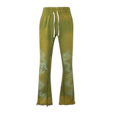 Lost Intricacy Moss Green Sweats