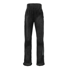 Lost Intricacy 'Black Rhinestone' Sweats