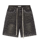 Vale Forever 'Rainstorm' Black Jean Shorts
