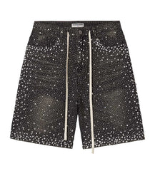 Vale Forever 'Rainstorm' Black Jean Shorts