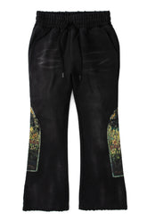 Who Decides War "Faded Glass" Black Sweats