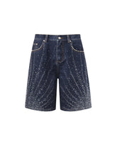 Birth Of Royal Child Starlight Blue Denim Shorts