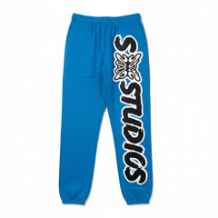 SB Studios Blue & Black Logo Sweats