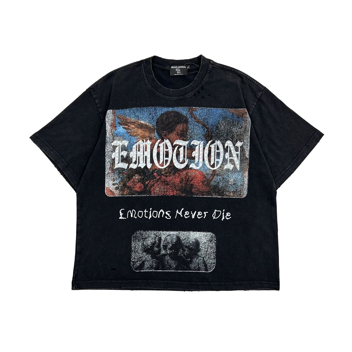 MIXED EMOTIONS MEN'S OVERSIZE DIVINE T-SHIRT