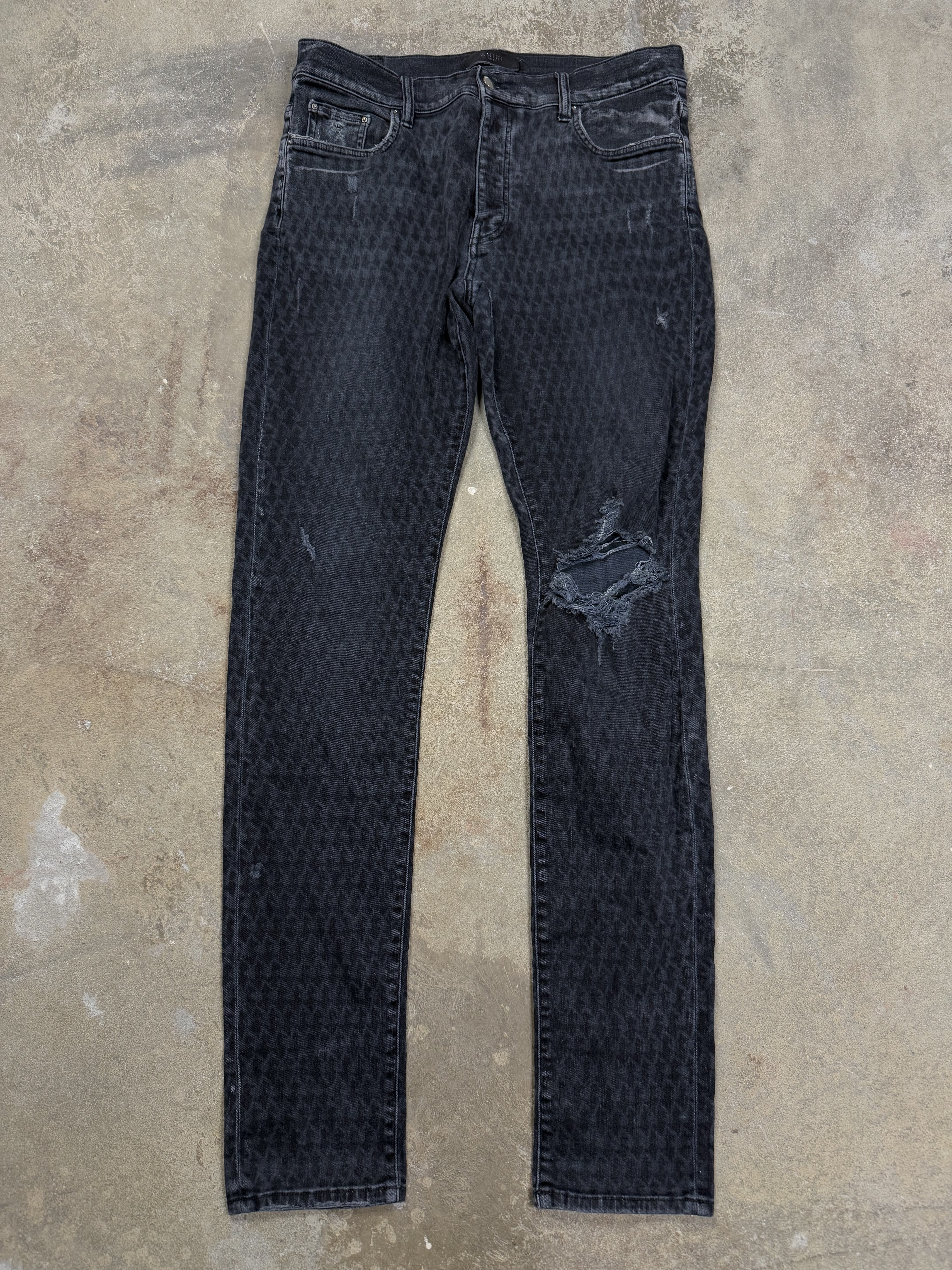 Amiri Playboy Thrasher Jeans