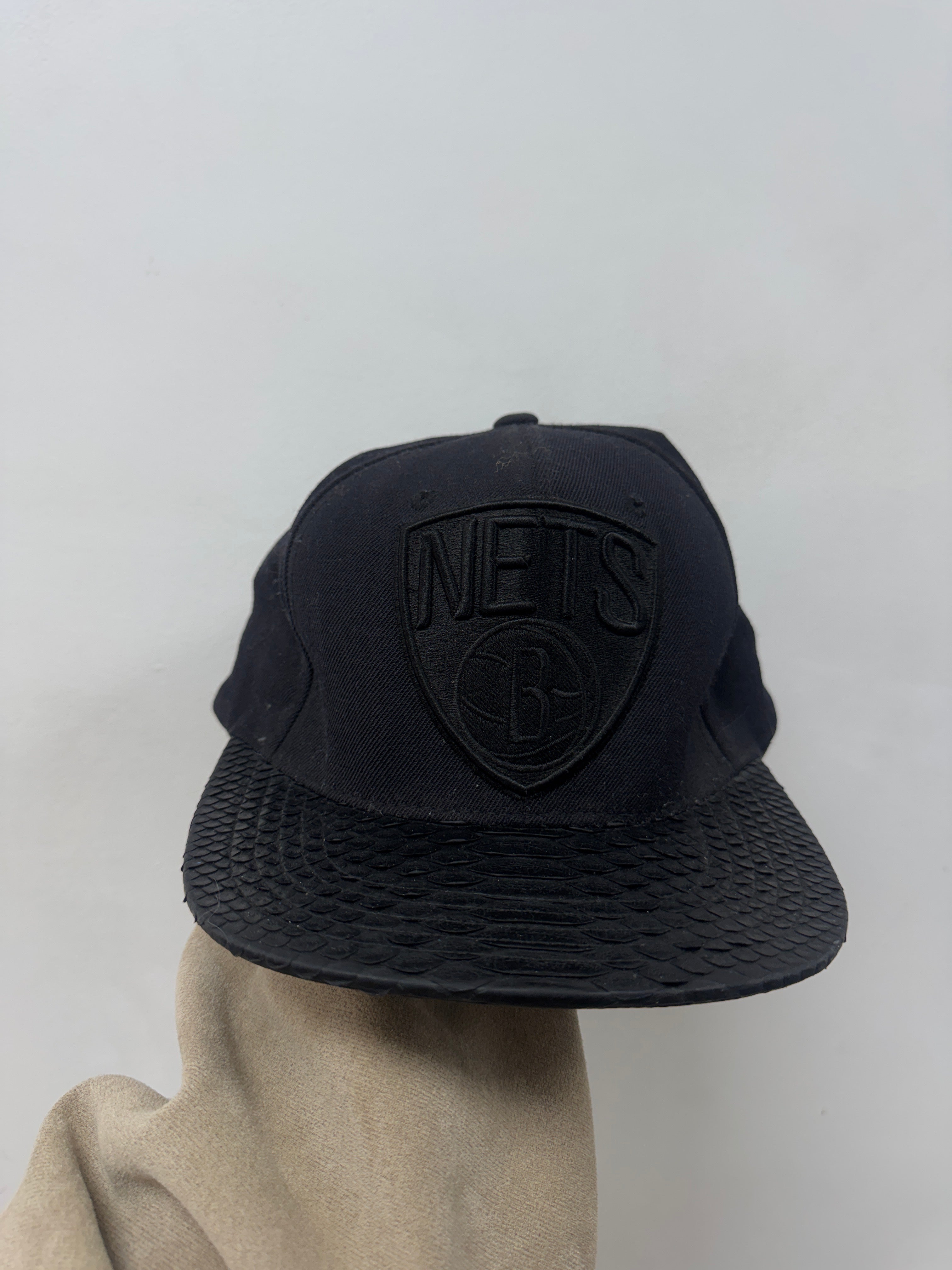 Just Don Brooklyn Nets Snakeskin Hat