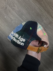 Better With Age Plaid Patch Trucker Hat