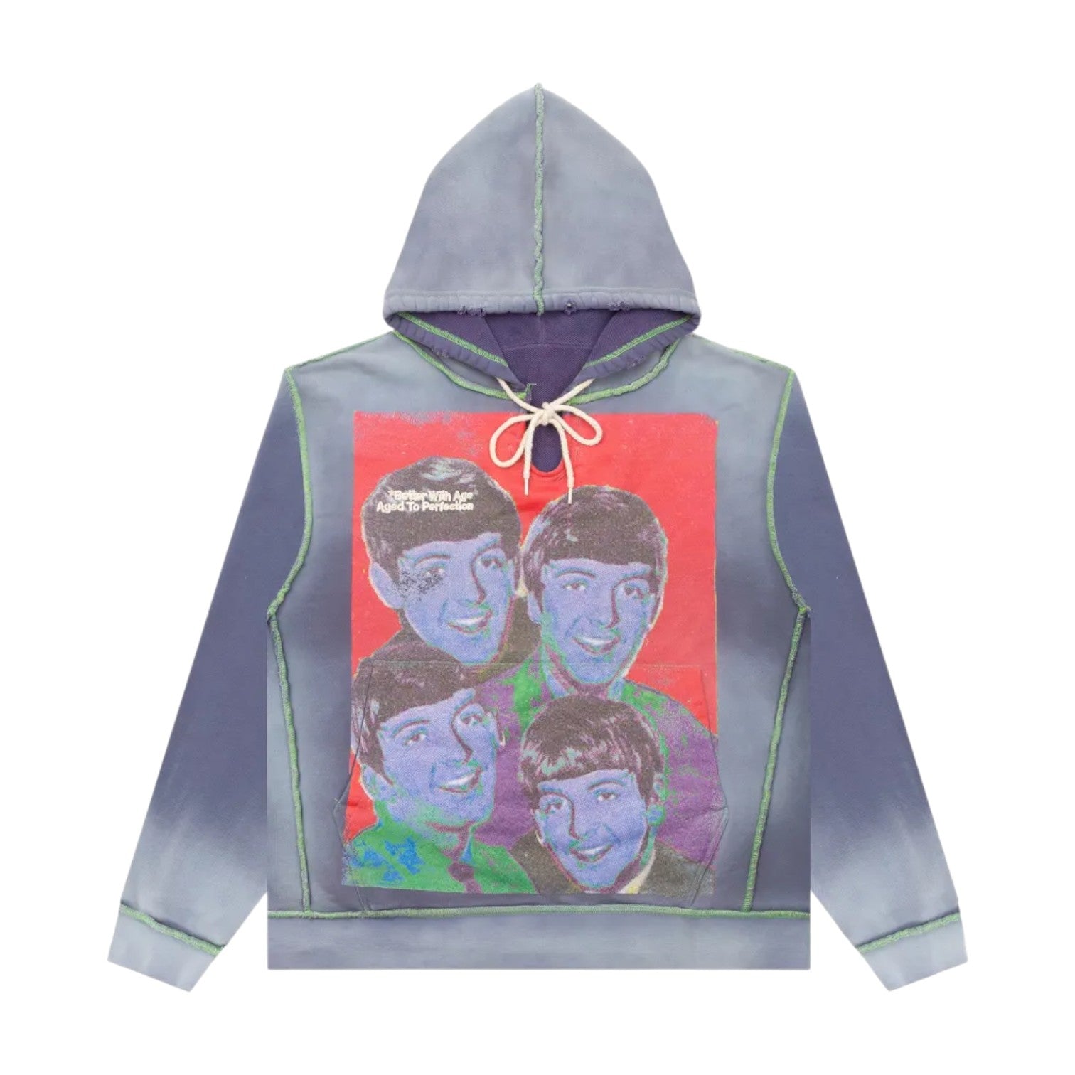 Better With Age 'Help' Multicolor Hoodie