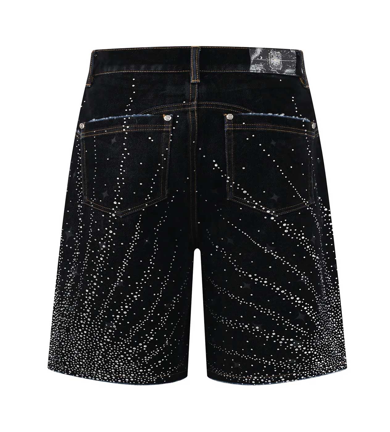 Birth Of Royal Child Starlight Black Denim Shorts