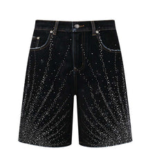 Birth Of Royal Child Starlight Black Denim Shorts