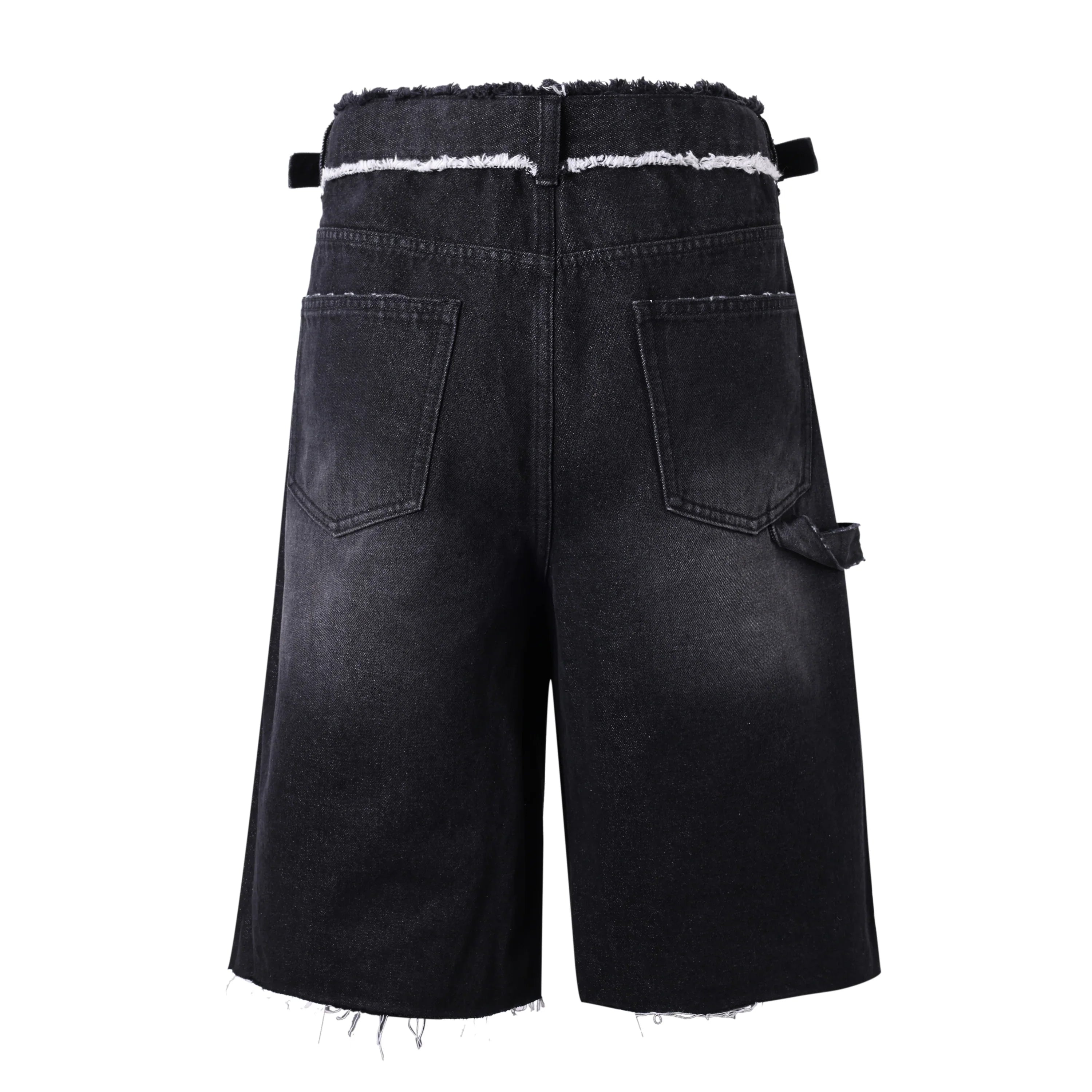 Lost Intricacy 'Shadow Carpenter' Jean Shorts