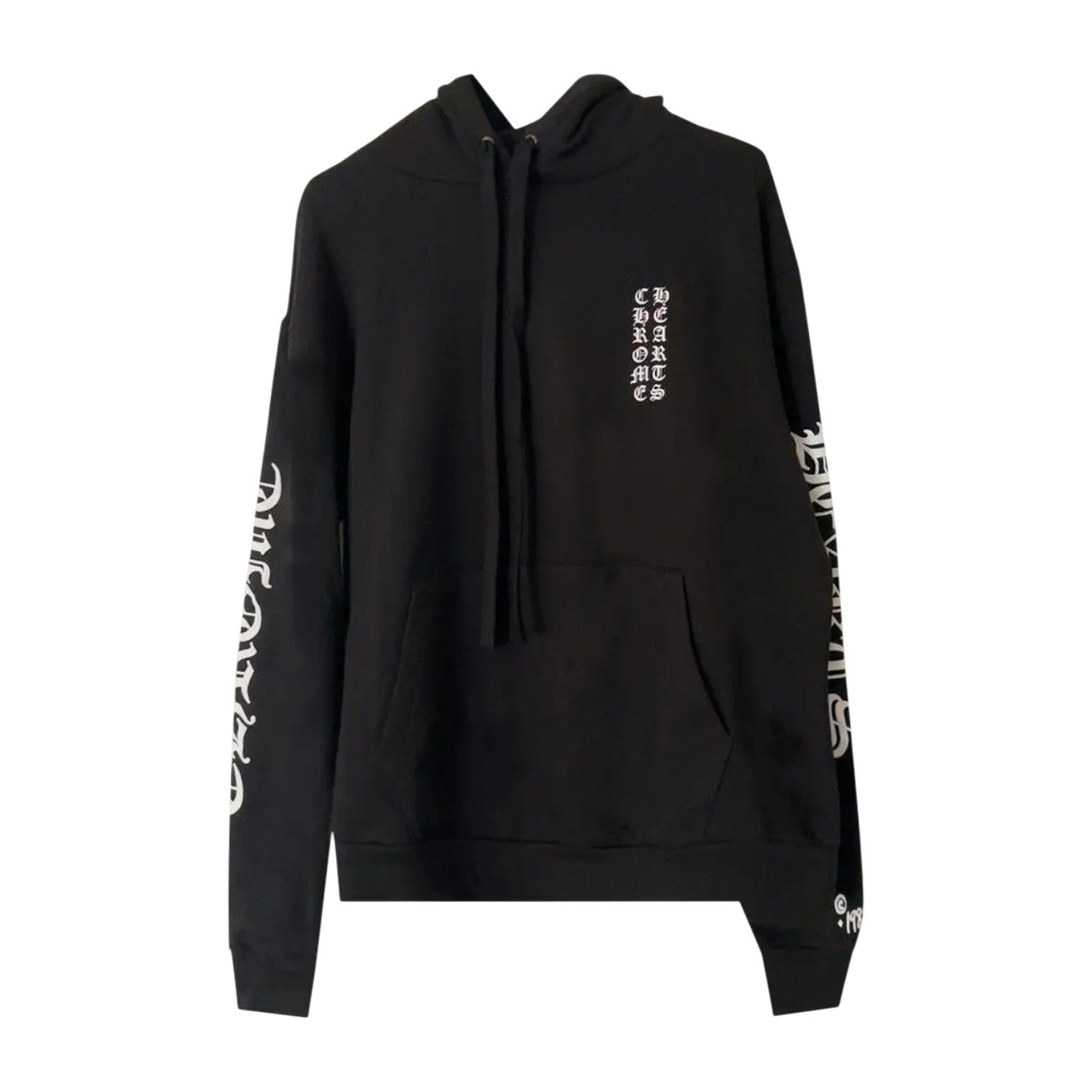 Chrome Hearts '1988' Black & Silver Glitter Hoodie