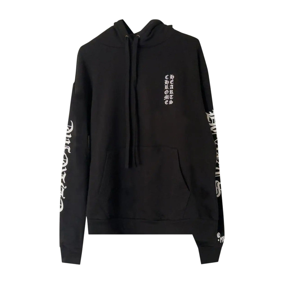 Chrome Hearts '1988' Black & Silver Glitter Hoodie