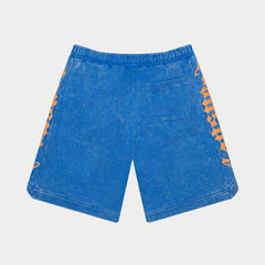 Godspeed 'Courtside New York Knicks' Blue & Orange Shorts