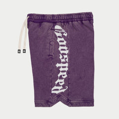 Godspeed 'Courtside' Grape Wash Shorts