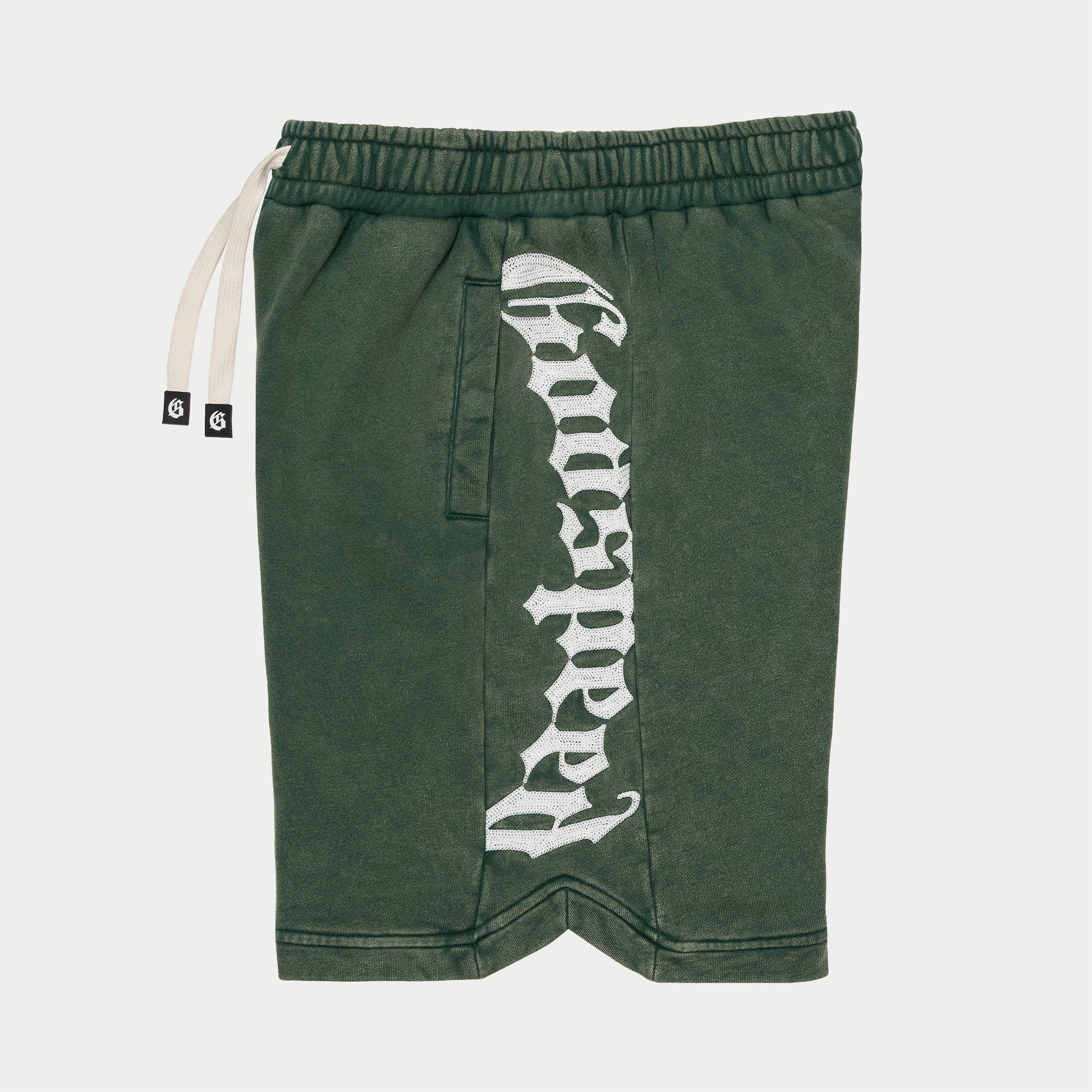 Godspeed 'Courtside' Green Wash Shorts