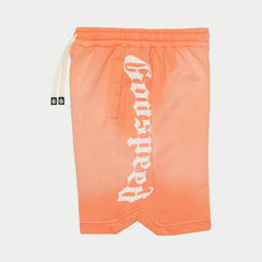 Godspeed 'Courtside' Orange Cream Shorts