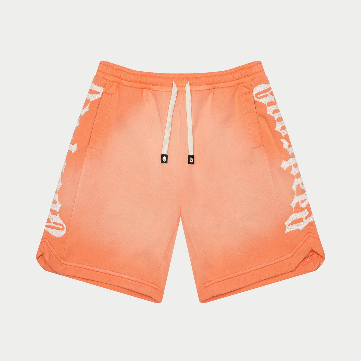 Godspeed 'Courtside' Orange Cream Shorts